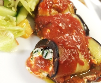 Aubergine rolls