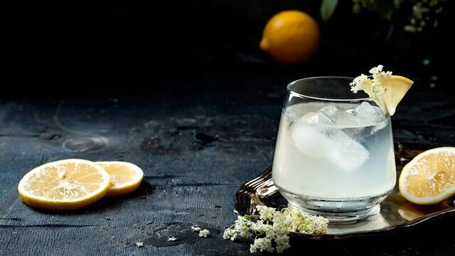 Gin och tonic med fläder – recept på fräsch drink