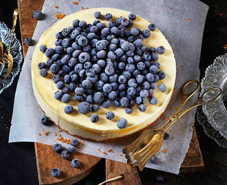 Blueberry cheesecake