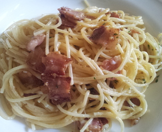 Enkel Pasta Carbonara