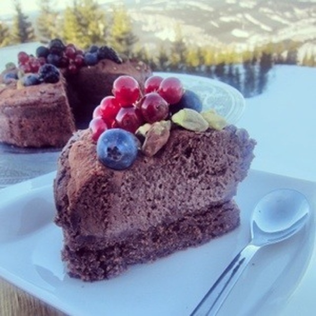 THE chocolate cake