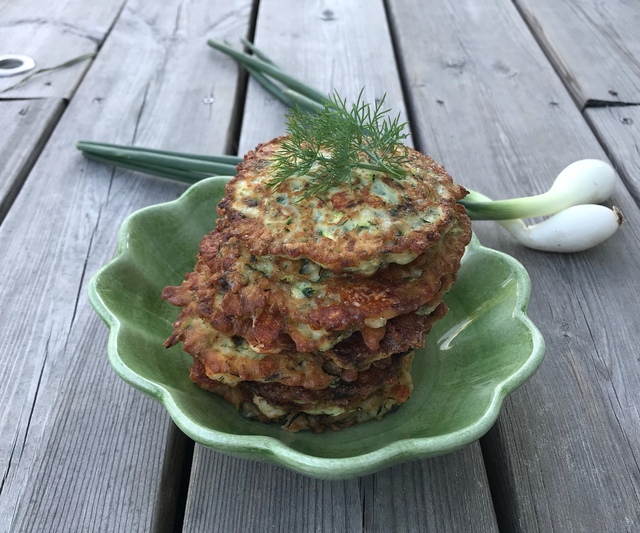 Zucchiniplättar