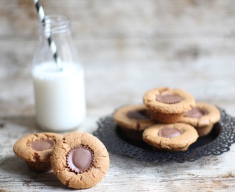 Cookie Cups med Peanutbutter Cups