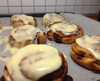 Cinnamonrolls/Amerikanska kanelbullar