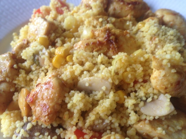 Couscous med kyckling