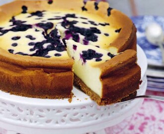 Blueberry cheesecake