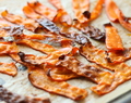 Morotsbacon helt Vegansk Salt och Knaprig motsvarighet till Bacon