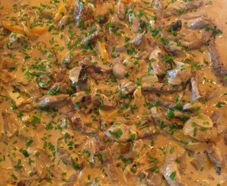 Biff stroganoff / Bif estroganof