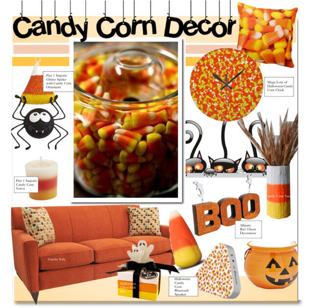 - Candy Corn Decor.