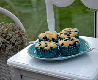 Bild: saycheesecake.blogg.se - Saftiga blåbärsmuffins