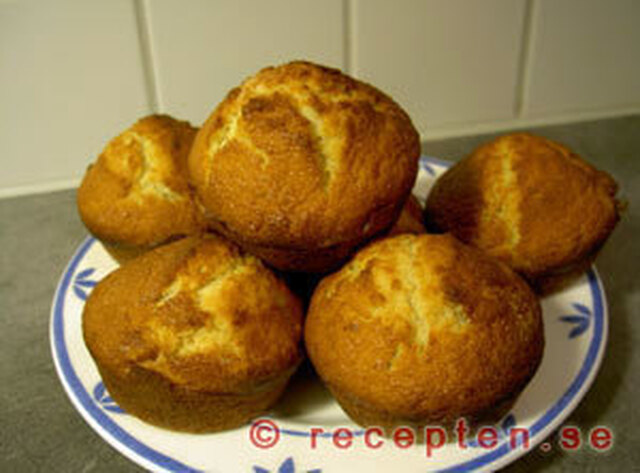 Bananmuffins med choklad