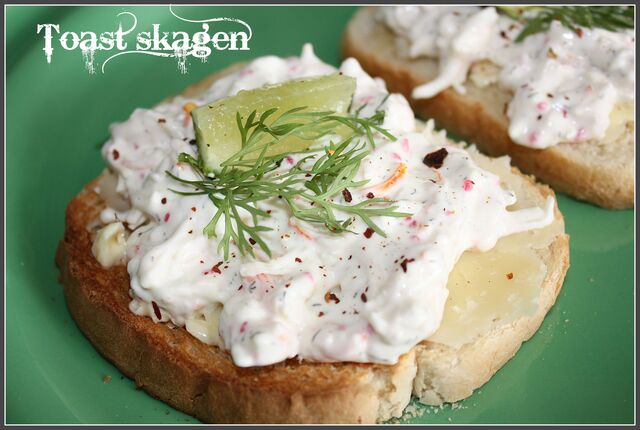 Skagenröra (Toast skagen)