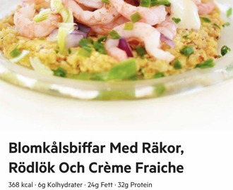 blomkålsbiffar