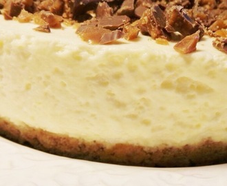 Daimcheesecake med smak av aprikos