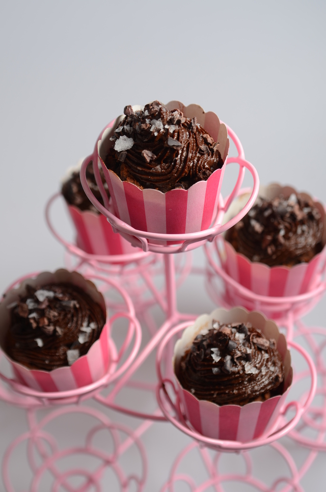 Lite nyttigare chokladcupcakes