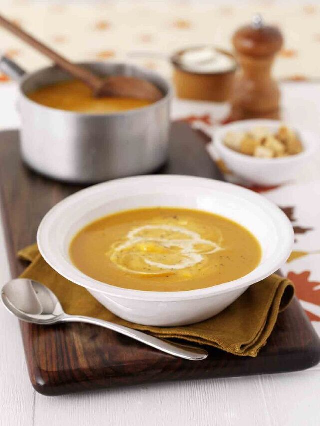 Carrot, Lentil and Bacon Soup