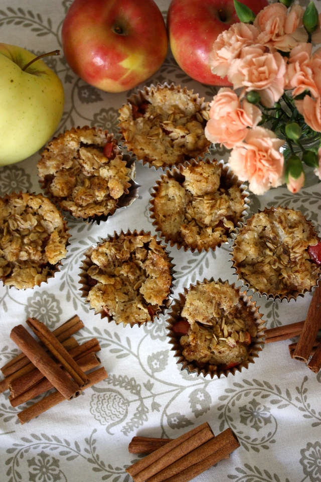 Mini Apple Pies w. Cinnamon & Cardamom Boiled Apples – Små Äppelpajer med Kanel & Kardemumma kokta Äpplen