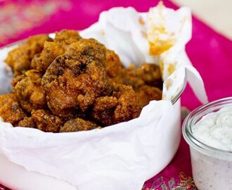 Vegetarisk southern fried cauliflower