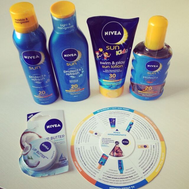 Produkter från Nivea Sun