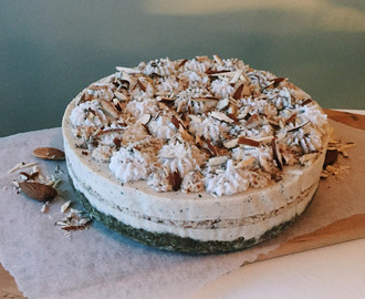 Raw semmelcheesecake