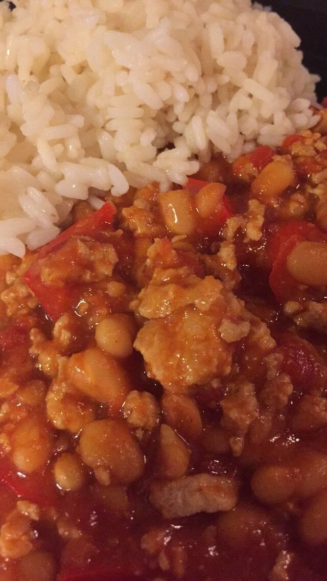 Chili con chicken