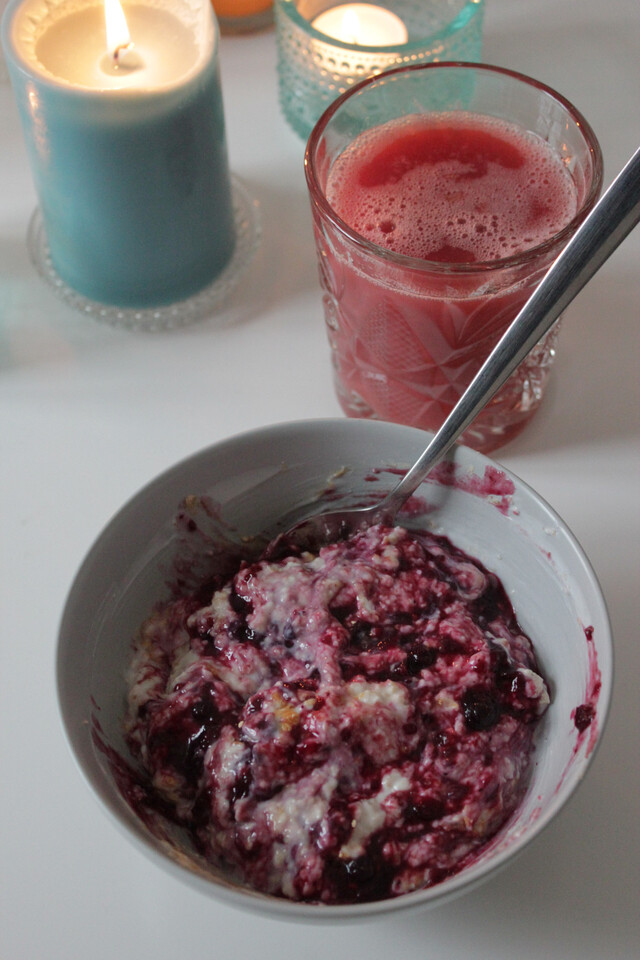 Bästa frukosten - overnight oats