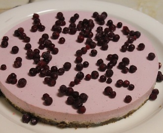 Lingoncheesecake