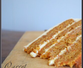 Classic Carrot Cake (Morotstårta)