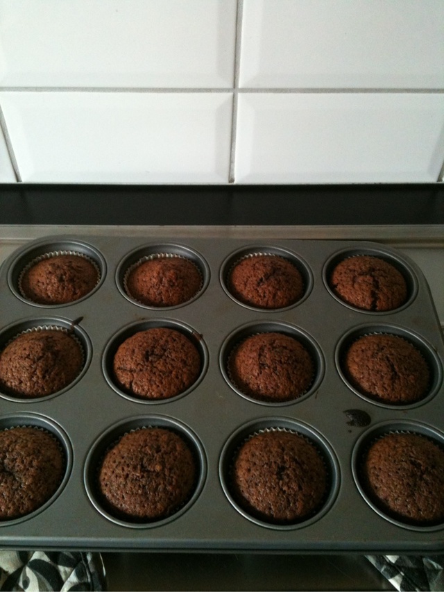 Choklad muffins m krydda 12st