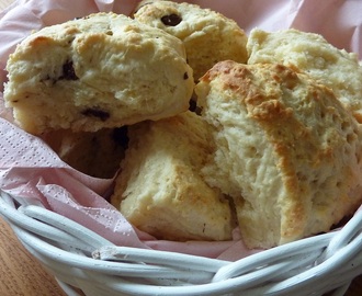 Lyxig frukost med chokladscones!