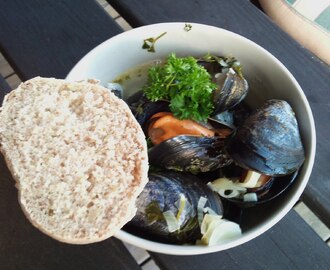 Moules ala Pensionat Violvägen