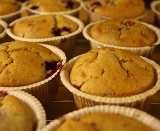 Amerikanska muffins med Bär