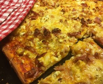 Ägg&Baconpizza