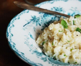 Ört & citronrisotto