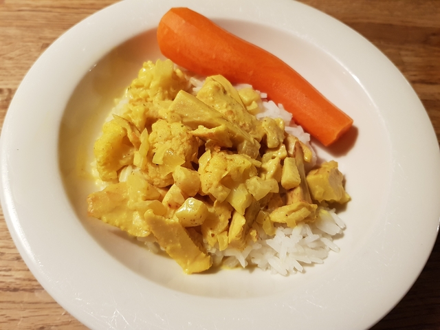 Curry med filebitar