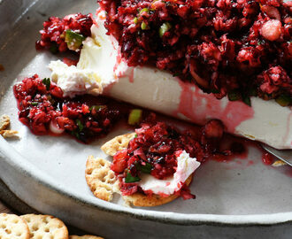 Orange Cranberry Salsa Cream Cheese Spread Recipe