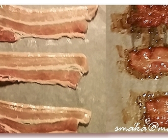 Knaperstekt bacon till valfri sallad på 10 min