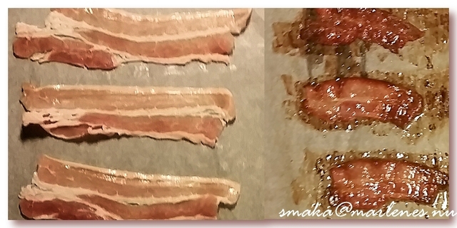 Knaperstekt bacon till valfri sallad på 10 min