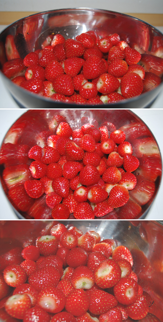 någon mer än jag som älskar jordgubbar?