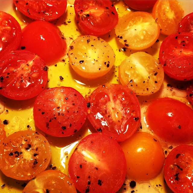 ugnsbakade tomater