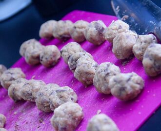 Cookie dough truffles,