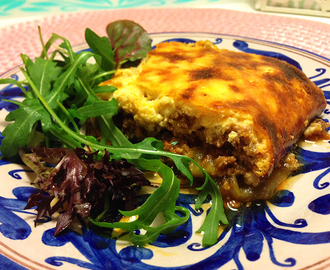 Grekisk moussaka – släkt med tepsi kanske