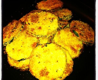 Vardagsmat a la Jess - Parmesanpanerad zucchini