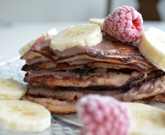 Banana Toffee pancakes