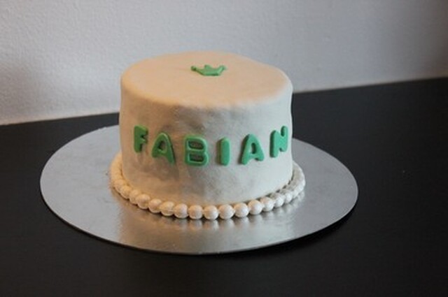 Fabians 3års tårtor