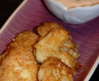 Kycklingnuggets med parmesan