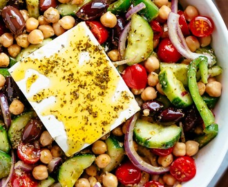 Greek Chickpea Salad