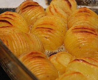 Hasselbackspotatis