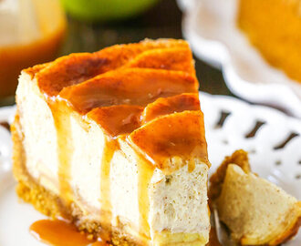 Caramel Apple Cheesecake