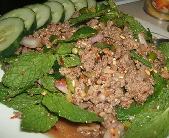 Lab Kai (Kyckling färsk sallad)